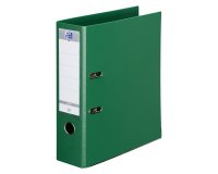 Classeur à levier Oxford plastique dos 8 cm A4 - vert foncé
