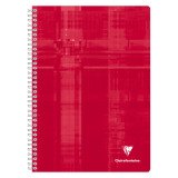 Notebook Clairefontaine spiral binding 180 pages 21 x 29,7 cm 5 x 5 assorted colors