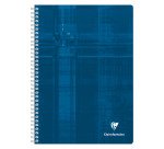 Cahier spirales Clairefontaine Metric - A4 21 x 29,7 cm - grands carreaux - 180 pages