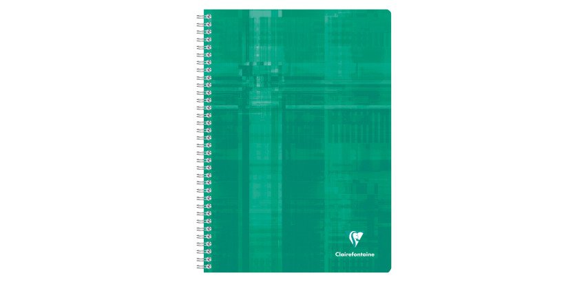 Cahiers métric A4 spirale 180 pages 5 x 5 Clairefontaine - lot de 10 dont 3 gratuits