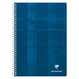 Notebook Clairefontaine spiral binding 180 pages 21 x 29,7 cm 5 x 5 assorted colors