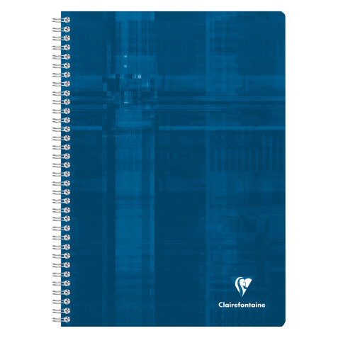 Heft Clairefontaine Spirale 180 Seiten 21 x 29,7 cm 5 x 5 sortierte Farben