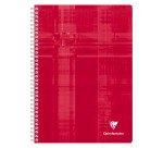 Cahier spirales Clairefontaine Metric - A4 21 x 29,7 cm - petits carreaux - 180 pages
