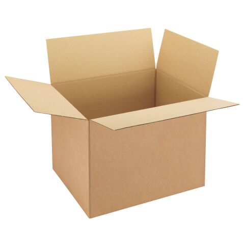 Carton Caisse américaine kraft brun simple cannelure L 50 x l 40 x H 40 cm