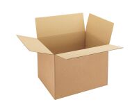 Box American case brown kraft single wall L 50 x l 40 x H 40 cm