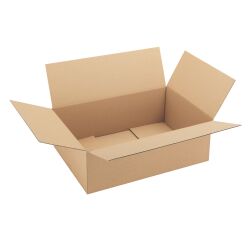 American box, standard undulation P 600 x L 400 x H 200 mm