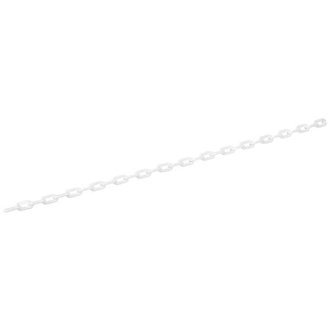 Chaine plastique rouge/blanc - Sac de 25 m