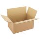 Carton Caisse américaine kraft brun double cannelure L 60 x l 40 x H 30 cm