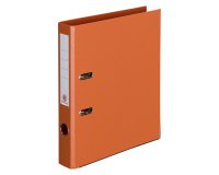 Classeur à levier cartonné Bruneau A4- Dos 5 cm orange