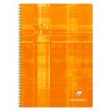 Cahier spirale Clairefontaine Metric A4 21 x 29,7 cm petits carreaux 100 pages