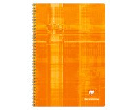 Heft Clairefontaine Spirale 100 Seiten 21 x 29,7 cm 5 x 5 sortierte Farben