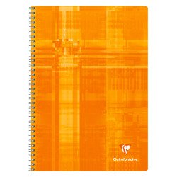 Notebook Clairefontaine spiral binding 100 pages 21 x 29,7 cm 5 x 5 assorted colors