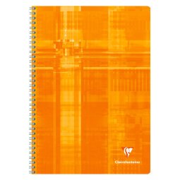 Notebook Clairefontaine spiral binding 100 pages 21 x 29,7 cm 5 x 5 assorted colors