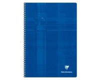 Cahier spirales Clairefontaine Metric - A4 21 x 29,7 cm - grands carreaux - 100 pages