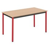 Table multi-usages plateau hêtre L 120 x P 60 cm - Classique