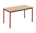 Vergadertafel meervormig klassiek rechthoekig L 120 x D 60