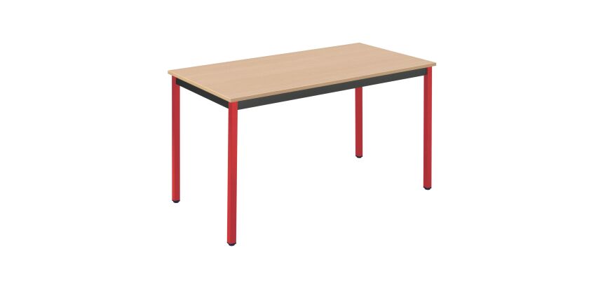 Vergadertafel meervormig klassiek rechthoekig L 120 x D 60