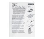 Pochettes de plastification 3L dos adhésif A4 300 µ - Boite de 10