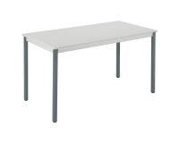 Mesa rectangular Gris claro 120 x 60 cm multiforma Budget