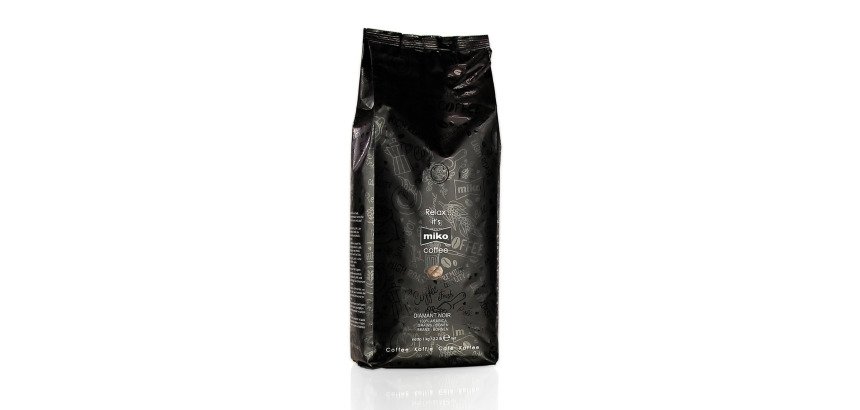 Café Miko Diamant Noir grain - paquet de 1 kg