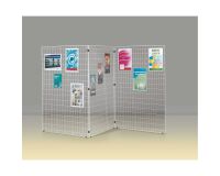 Set of 3 self-supporting grids, white