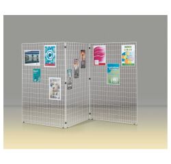 Set of 3 self-supporting grids, white