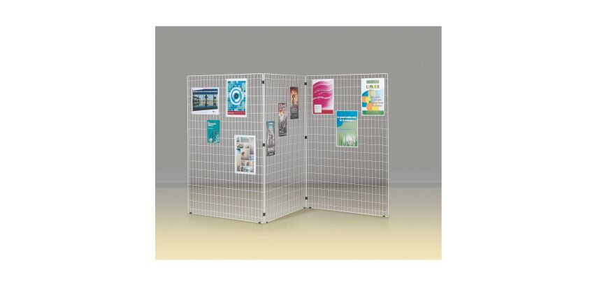 Set of 3 self-supporting grids, white