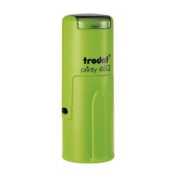 Mini tampon rond personnalisable Printy 4612 Trodat monochrome 1 ligne