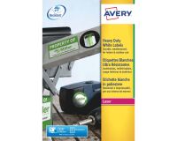Etiqueta láser de 99,1 x 139 mm ultra resistente Avery L4774-20 blanco - Paquete de 80
