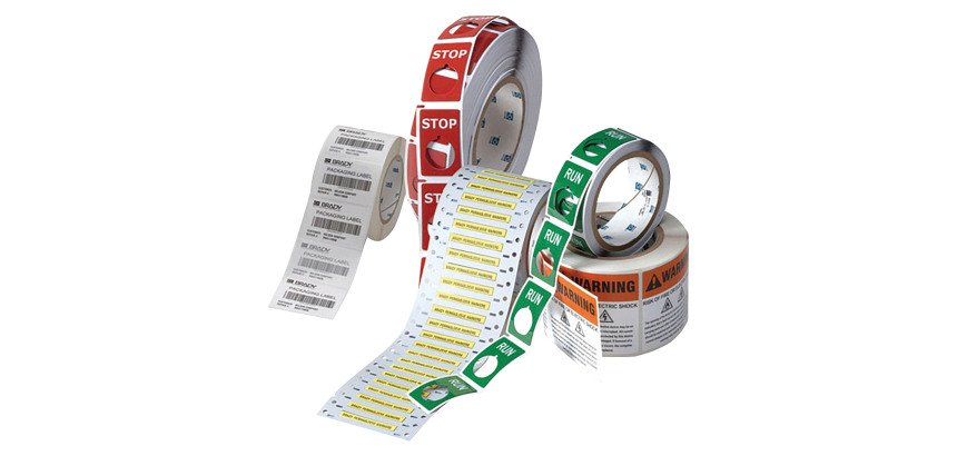 Etiquetas adhesivas personalizadas plastificadas