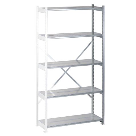 Elément suivant rayonnage acier galvanisé profondeur 40 cm