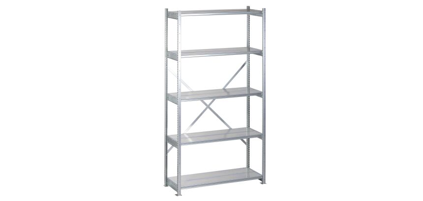Rayonnages industriels acier galvanisé