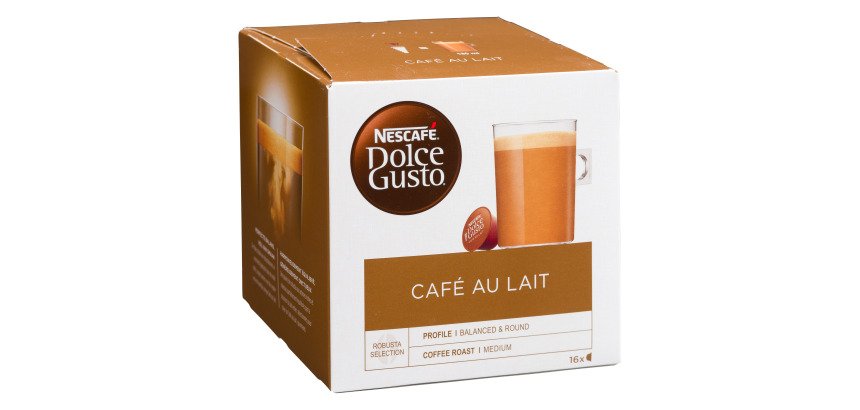 Café Nescafé Cafe con Leche Dolce Gusto - Caja de 16 dosis