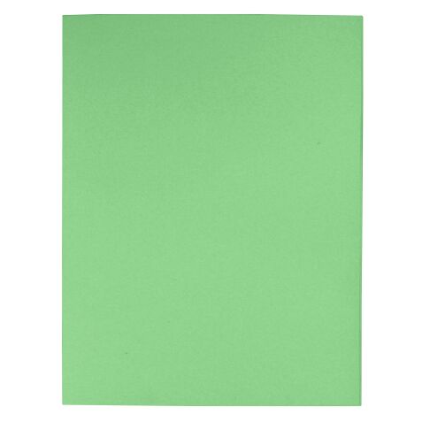 Chemise recyclée 170 g Exacompta 24 x 32 cm verte - Paquet de 100