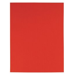 Chemise recyclée 170 g Exacompta 24 x 32 cm rouge - Paquet de 100
