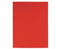 Chemise recyclée 170 g Exacompta 24 x 32 cm rouge - Paquet de 100