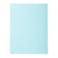 Recycled file folders 170 g Exacompta 24 x 32 cm light blue - Pack of 100