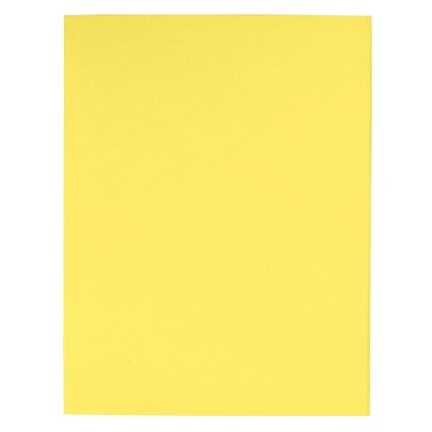SubCarpetas Exacompta de cartulinas recicladas A4 170 g Paquete de 100 Amarillo