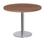 Table de réunion ronde 4 personnes D 100 cm - Milano