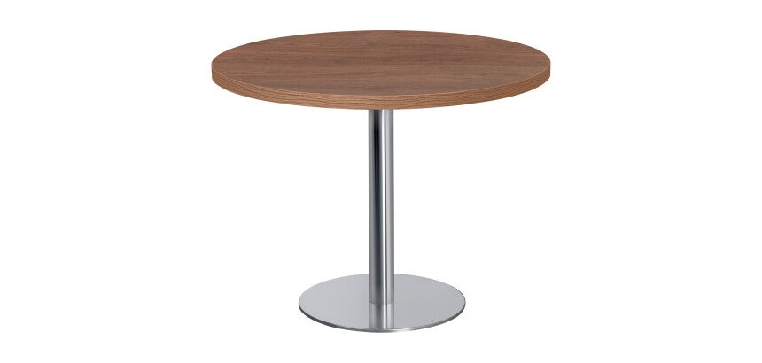 Table de réunion ronde 4 personnes D 100 cm - Milano
