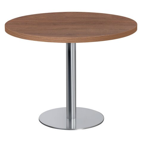 Table de réunion ronde 4 personnes D 100 cm - Milano