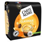 Café Carte Noire Classique dosette - Paquet de 36
