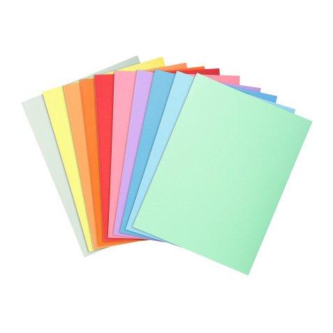 Classic file folders Exacompta 24 x 32 cm assorted colours - Pack of 100