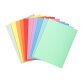 Classic file folders Exacompta 24 x 32 cm assorted colours - Pack of 100