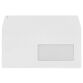 Enveloppe velin ouverture facile La Couronne blanche 110 x 220 - format DL - avec fenêtre - Boîte de 500