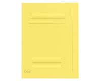 Chemise standard Exacompta 24 x 32 cm jaune - Paquet de 50