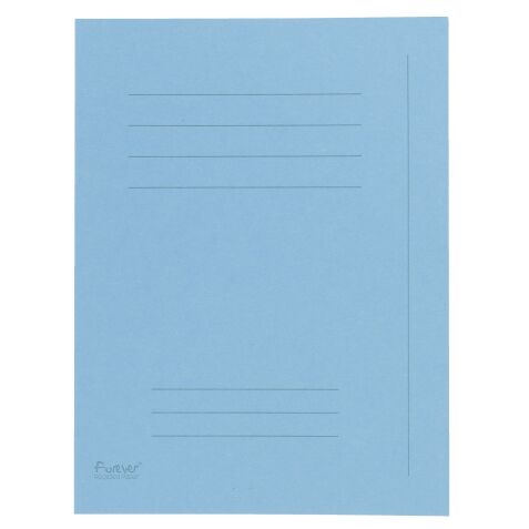 Printed file folder 220 g Exacompta 24 x 32 cm colored - Pack of 50