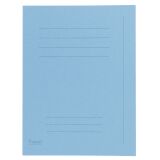 Bedrukte dossiermap 220 g Exacompta 24 x 32 cm blauw - Pak van 50