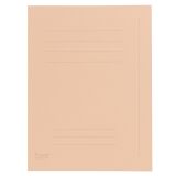 Printed file folders 220 g Exacompta 24 x 32 cm yellowish - Pack of 50