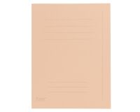 Paquete 50 SubCarpetas Exacompta impresas recicladas A4 250 g color Naranja
